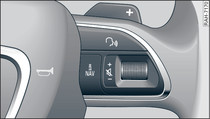 Talk button and right thumbwheel