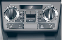 Deluxe automatic air conditioner controls