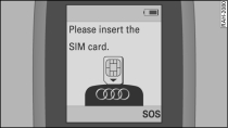 Control button SOS