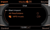 Importing files