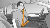 Positioning of head restraints and seat belts