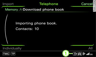 Downloading phone book manually