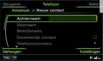 Nieuw contact aanmaken