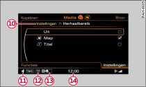 Instellingen media