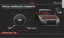 MMI: Encender y apagar la calefacción independiente de inmediato