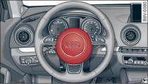 Volant: airbag conducteur