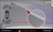 MMI: contact entre la courbe bleue et le trottoir