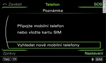 Vyhledání nového mobilního telefonu