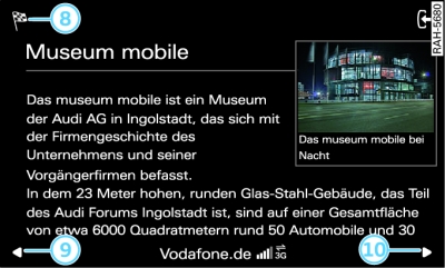 Zobrazení doplňkových informací o pozoruhodnostech/zvláštních cílech při zobrazení mapy prostřednictvím Google Earth™