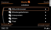 Ordnerstruktur der Jukebox