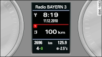 Display: Gear-change indicator