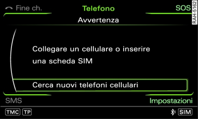 Ricerca di nuovi telefoni cellulari