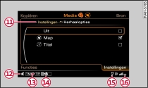 Instellingen media