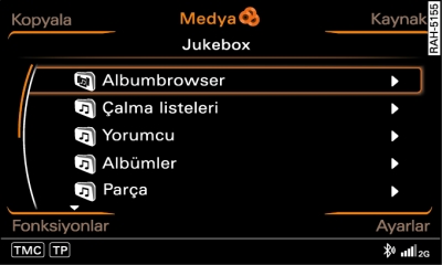 Jukebox klasör yapısı