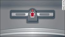 Limousine kapota zavazadlového prostoru: výstražný trojúhelník