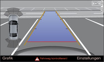 Infotainment: Fahrzeug ausrichten