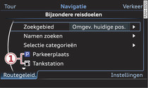 Bijzonder reisdoel ingeven