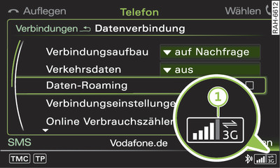 Datenverbindung konfigurieren