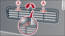 Vehicles with selective catalytic reduction*: Right-hand side trim in luggage compartment