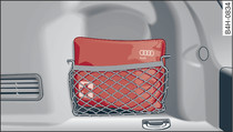 Luggage compartment: First-aid kit