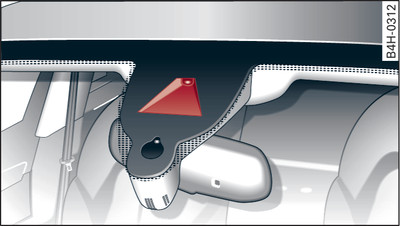 Frontscheibe: Kamerasichtfenster active lane assist