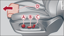 Front seats: Electric adjustment