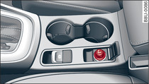 Front centre console: Cigarette lighter