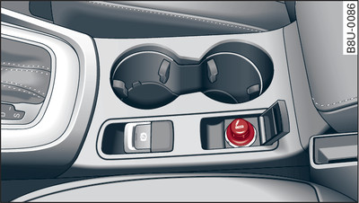 Front centre console: Cigarette lighter