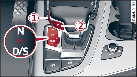 Fig. 116 Selector lever