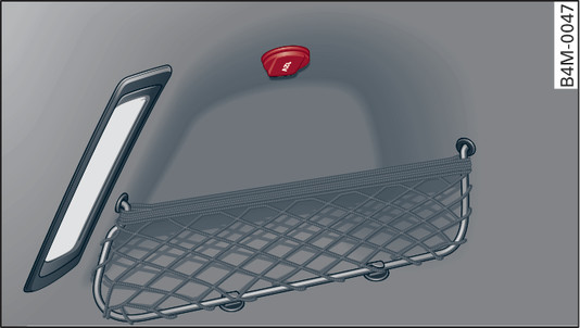 Fig. 79Revestimiento lateral del maletero: Toma de corriente de 12 voltios